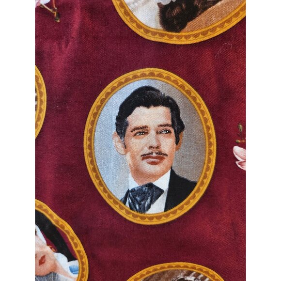 Gone With The Wind Cotton Fabric 1 Yard Scarlett Rhett Ashley Melanie Quilting M - Picture 5 of 11